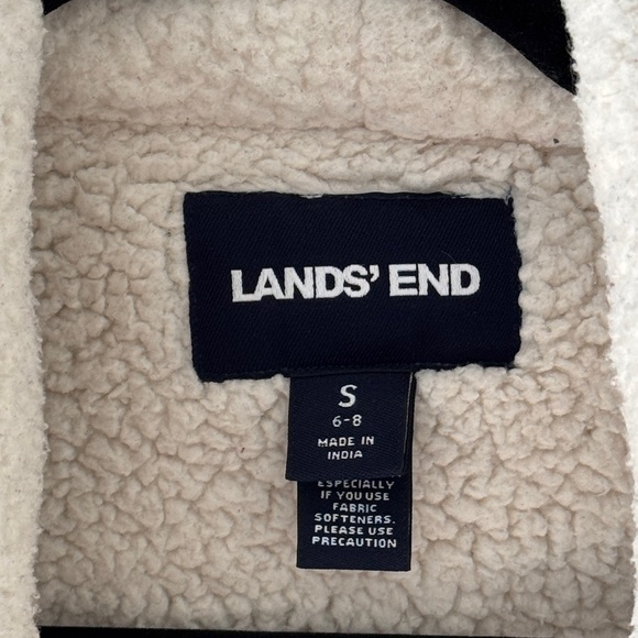 Lands' End Fluffy Tartan Robe - Picture 3 of 7